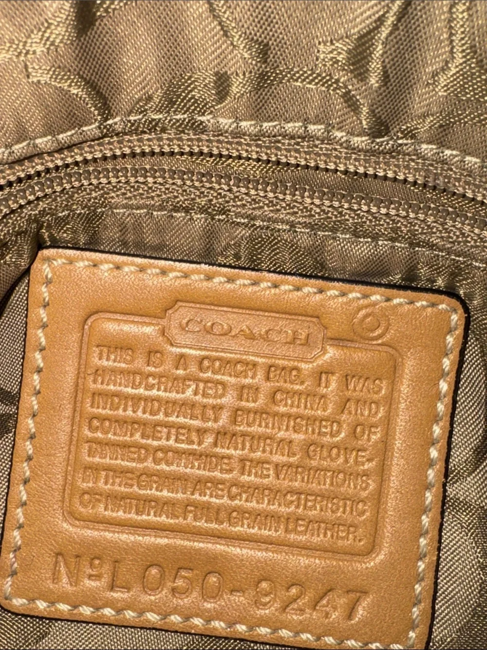 Coach Vintage British Tan Soho Small Buckle Flap Shoulder Bag w/Matching Wallet - Picture 12 of 16
